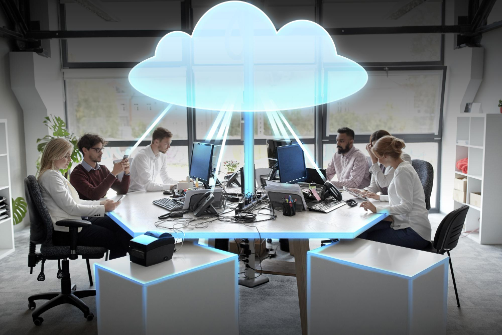 company's cloud database connection