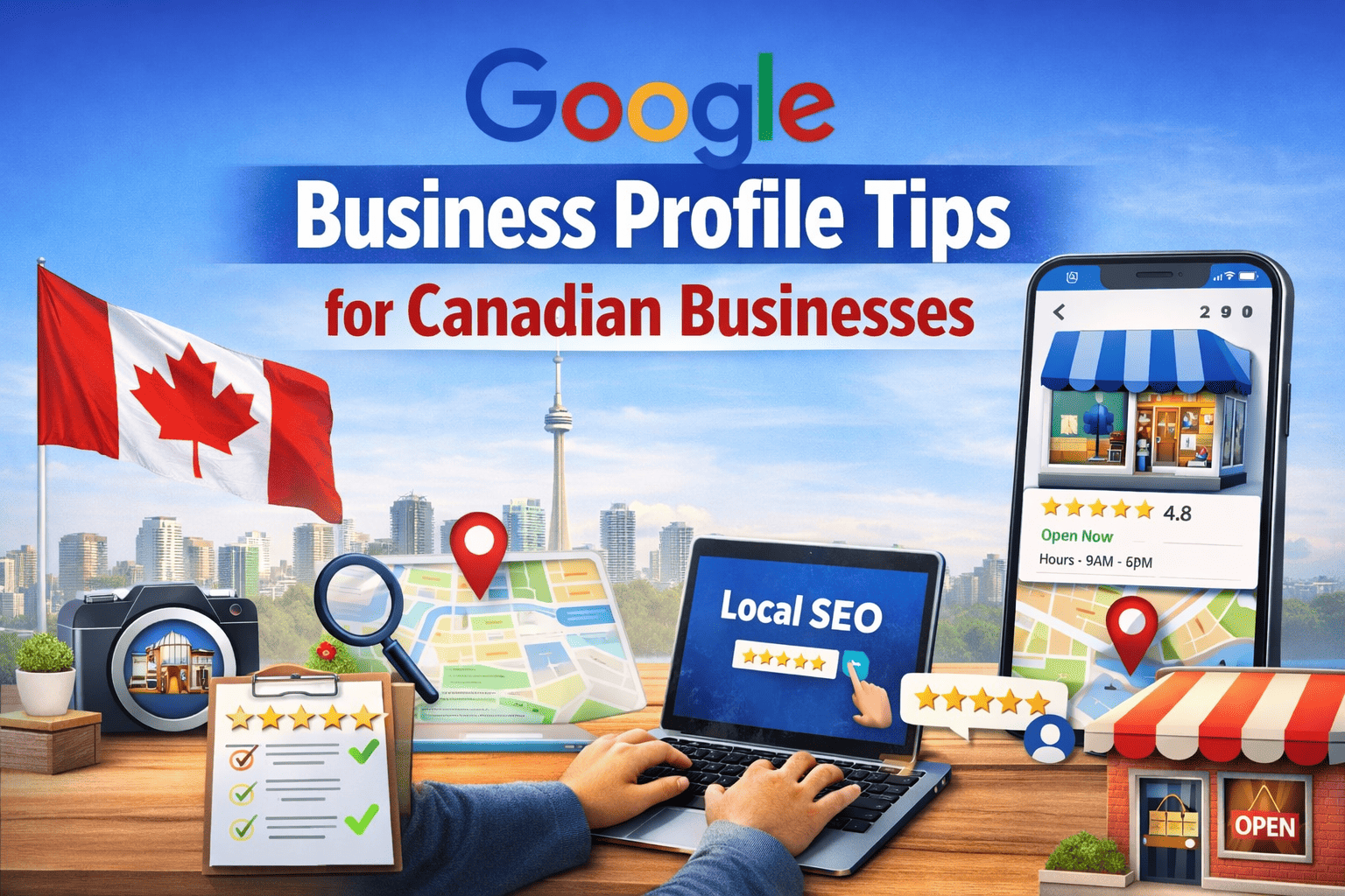 Google Business Profile Tips for Canadian Businesses