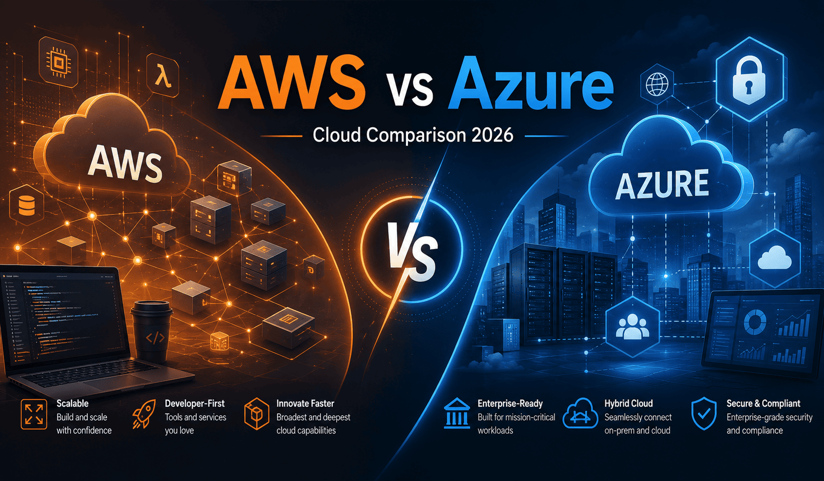 Droven IO AWS vs Azure Comparison: Which Cloud Platform Is Better in 2026?