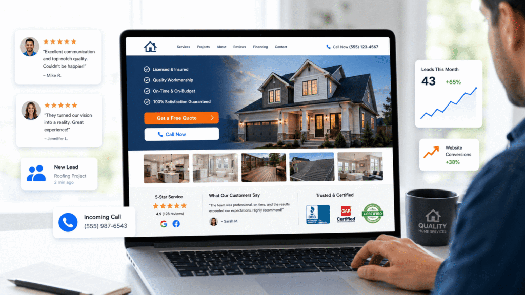 Reviews and Reputation Management for contractors